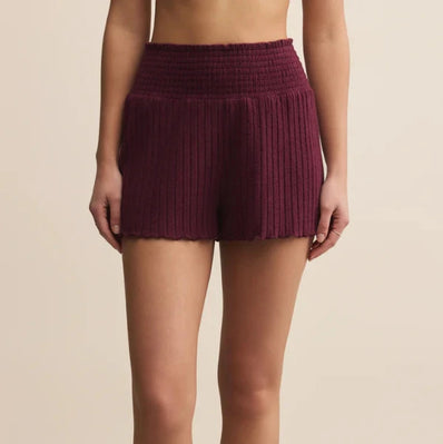 Dawn Smocked Rib Short