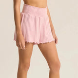 Dawn Smocked Rib Short