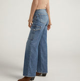 High Wide Cargo Jeans