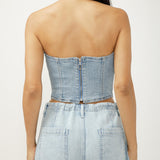 Denim Corset