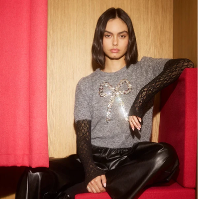 Dexi Bow Detail Sweater