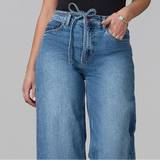 Milan High Rise Wide Leg Jeans