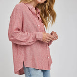 Dominique Button Down