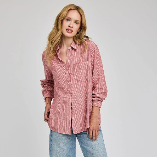 Dominique Button Down