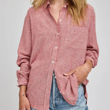 Dominique Button Down