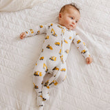 Zip-Up Footie Pajama