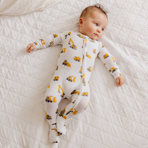 Zip-Up Footie Pajama