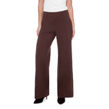 Audrey Solid Ponte Wide-Leg Pant