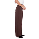 Audrey Solid Ponte Wide-Leg Pant