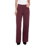 Audrey Solid Ponte Wide-Leg Pant