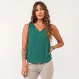 Paige Ruched Detail Tank