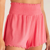 Dawn Smocked Rib Short