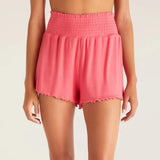 Dawn Smocked Rib Short