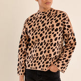 Edna Leopard Sweater