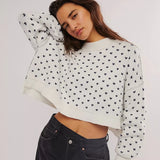 Easy Street Patterned Crop