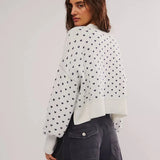 Easy Street Patterned Crop