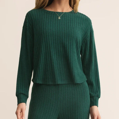 Elfie Silky Rib LS Top