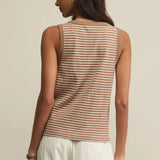 Elin Stripe Rib Tank
