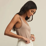 Elin Stripe Rib Tank