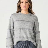 Ellis Sequin Stripe Sweater