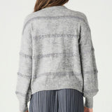 Ellis Sequin Stripe Sweater