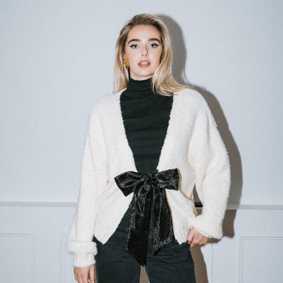 Elsa Bow Cardigan