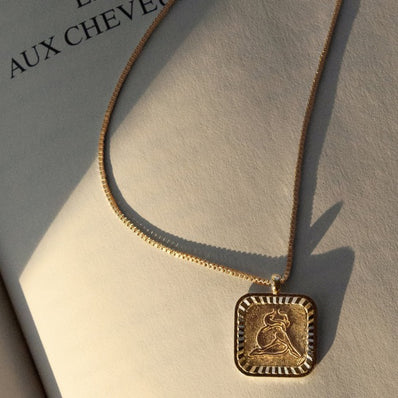 Empower - Square Pendant Necklace