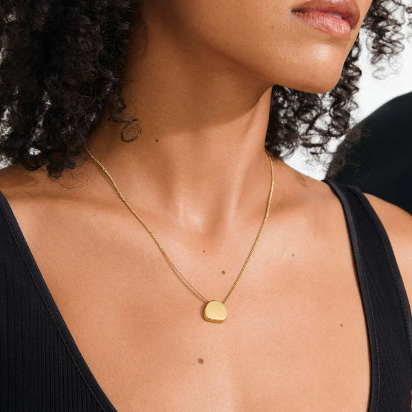 Presence Coin Pendant Necklace