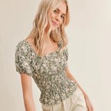Sweet Escape Smocked Top