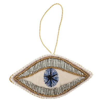 Evil Eye Zardosi Ornament