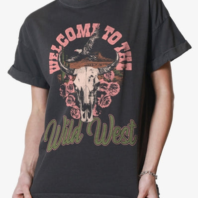 Welcome To The Wild West BF Tee