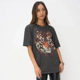 Tiger Face Oversized Tee