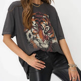 Tiger Face Oversized Tee