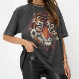 Tiger Face Oversized Tee