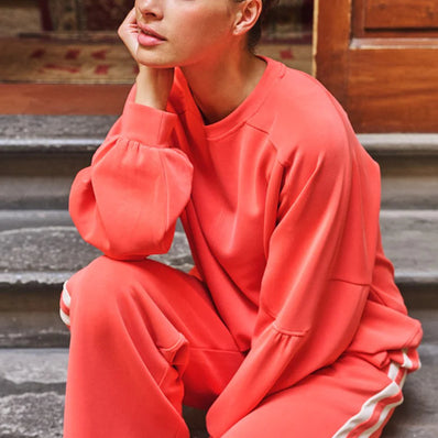 Isla Bubble Sleeve Sweater