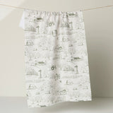 Geometry Western Kitchen Tea Towel