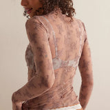 Two Tone Lady Lux Layering Top