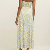 Faya Idra Ditsy Maxi Dress