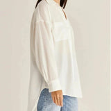 Lalo Gauze Button Up