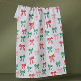 Geometry Winter Kitchen Tea Towel