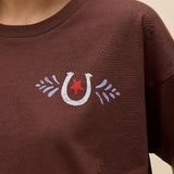 Floral Horse Pattern Merch Tee