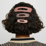 Flat Lay Claw Clips 3pc Set
