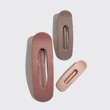Flat Lay Claw Clips 3pc Set