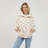 Floral Sherpa Jacket