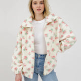 Floral Sherpa Jacket