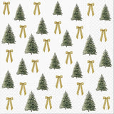 Bow & Tree Dinner Napkins