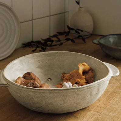 Stoneware Fruit Bowl