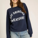 Game Day/Day Drinking Reversible Sweatshirt