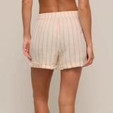 Morning Stripe Gauze Short