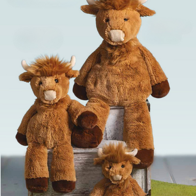 Marshmallow Highland Cow